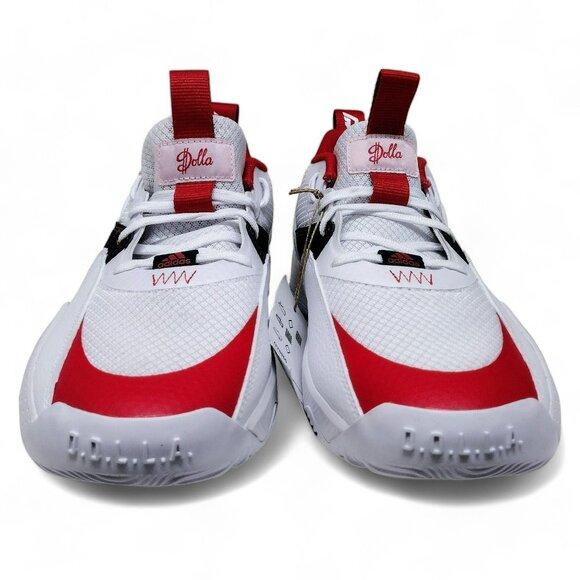 Adidas Dame Certified EXTPLY 2.0 Trail Blazers Shoes Red GY8965 Men's Size 9.5 - Picture 2 of 8